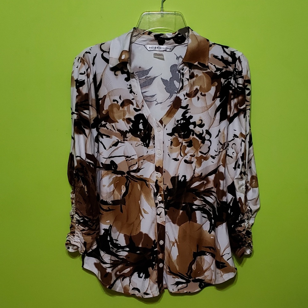 ❄4/$40❄Peter Nygard blouse EUC Sz small